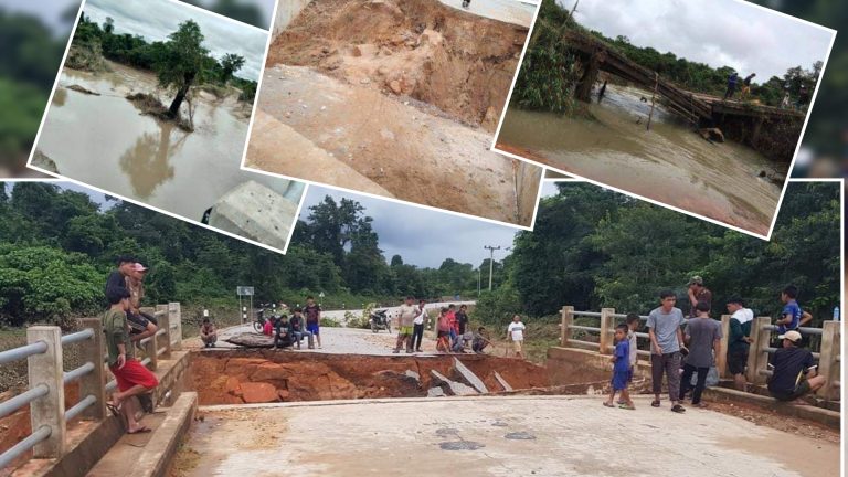 ເມືອງນອງໄດ້ຮັບຜົນກະທົບຈາກໄພນ້ຳຖ້ວມໜັກໜ່ວງແທ້ໆ