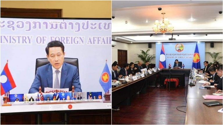 ກອງປະຊຸມລັດຖະມົນຕີຕ່າງປະເທດອາຊຽນ-ສະຫະປະຊາຊາດ ແບບທາງໄກ
