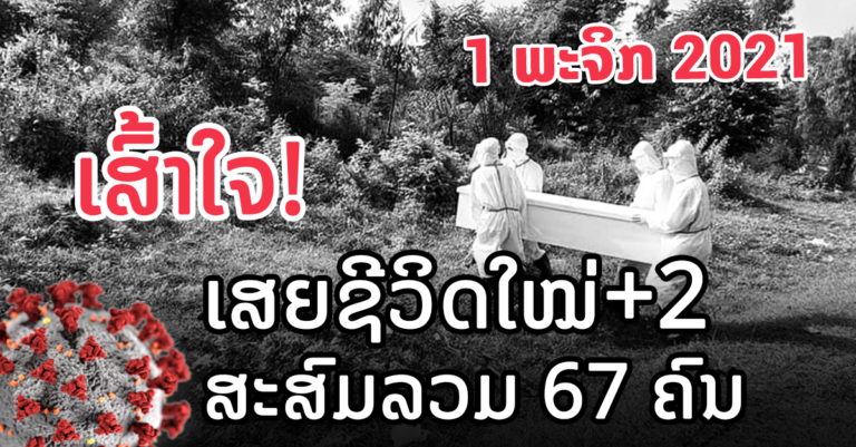 ລາຍລະອຽດຜູ້ເສຍຊີວິດໃໝ່ +2 ແລະ ຕິດເຊື້ອໃໝ່ +685