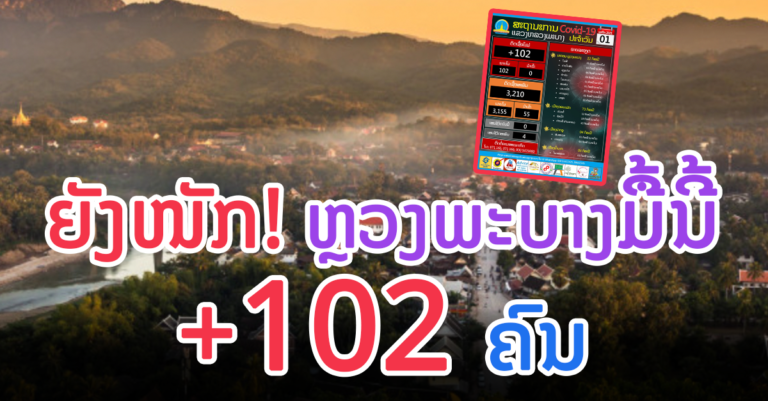 ສະຖານະການໂຄວິດ-19 ຫຼວງພະບາງ ວັນທີ 1 ພະຈິກ 2021